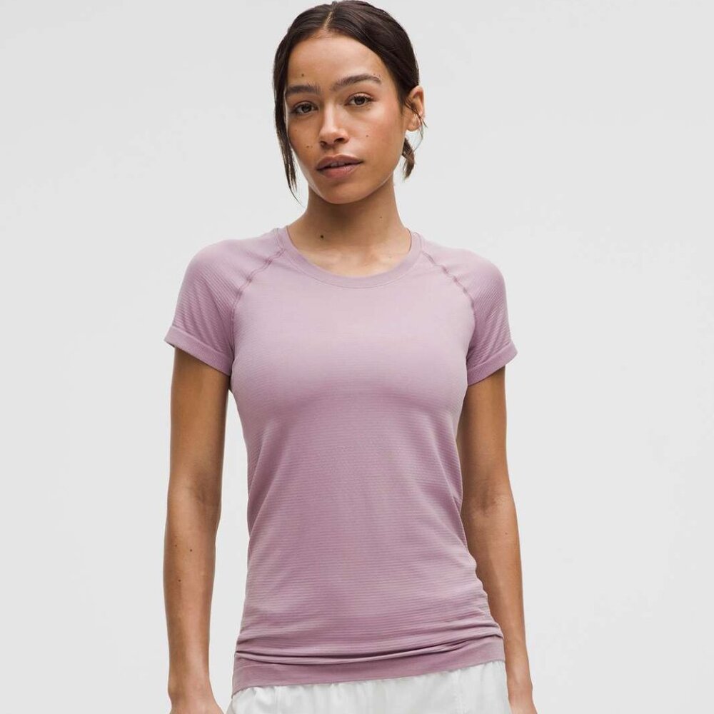 Lululemon Swiftly Tech Short Sleeve Lavender Lux